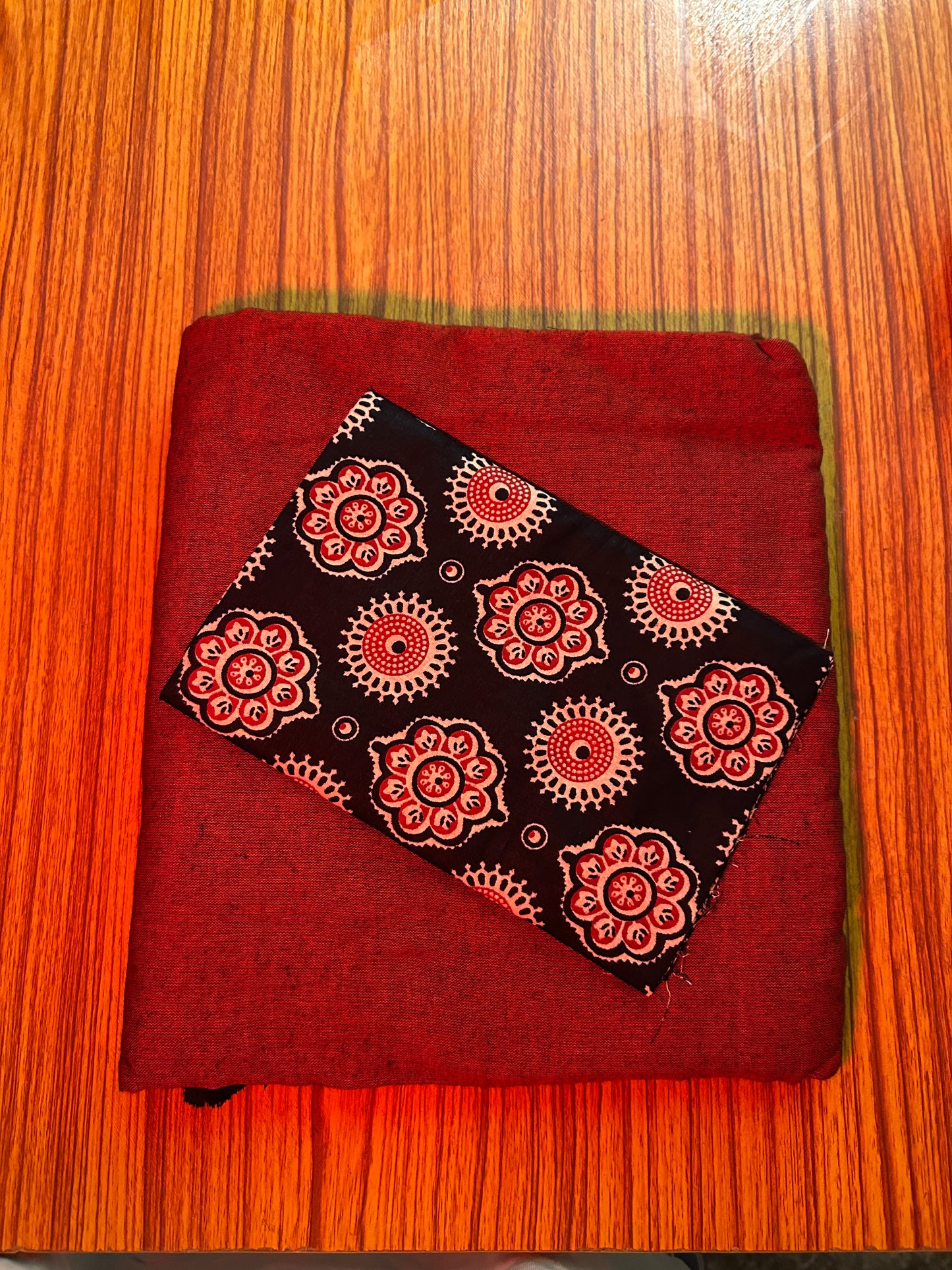 Ragini Warm Red Saree